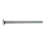 MIDWEST FASTENER 3/8"-16 x 6" Zinc Plated Grade 2 / A307 Steel Coarse Thread Carriage Bolts 4PK 34924